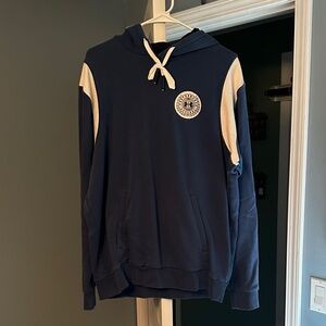 Under Armour Navy and Cream Men's Hoodie